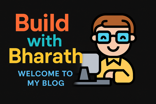 👋 Welcome to BuildWithBharath.dev — Let's Build Clean Code Together